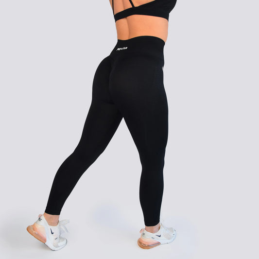 Women's Fitness Leggings | Performance Leggings Black | Impulse Fitwear